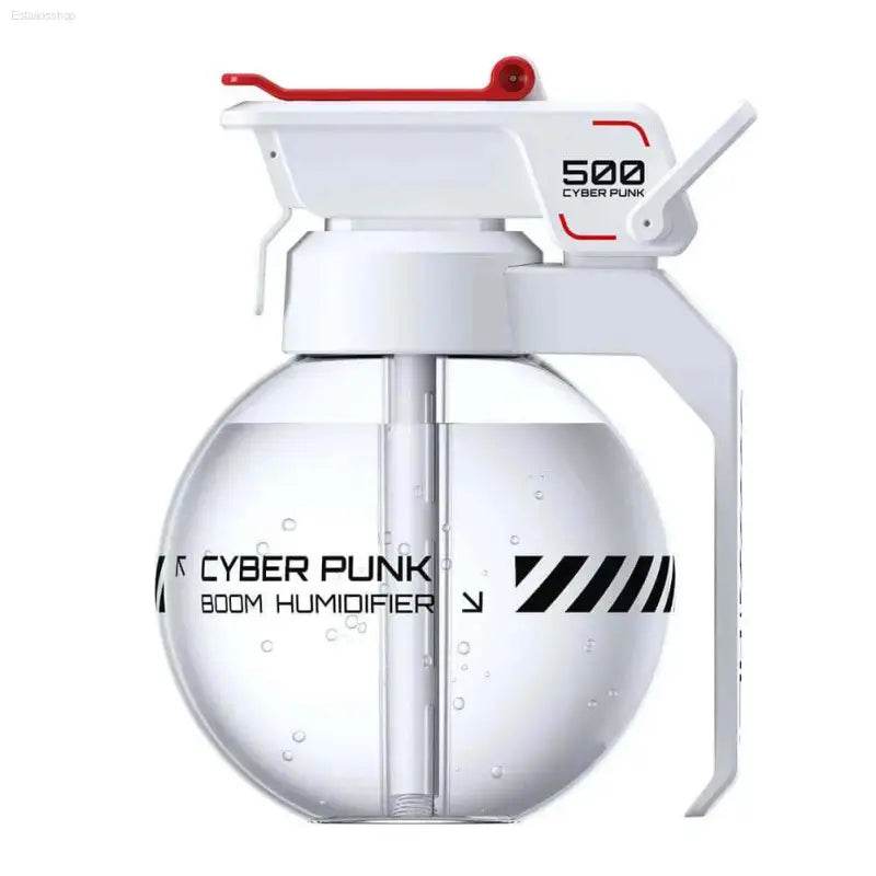 Grenade-shaped humidifier.
