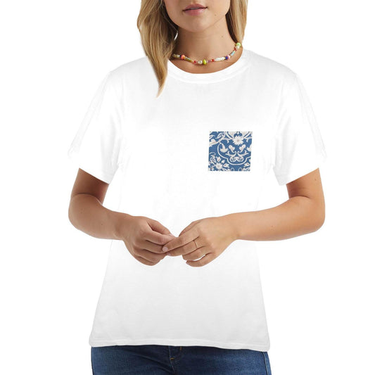 New Women's T-Shirt in USA Size Front Print （Made in USA，Ships to USA Only） - Estalios