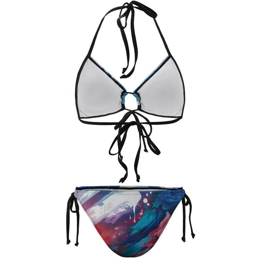 Large Size Bikini Swimsuit with Adjustable Straps - Estalios