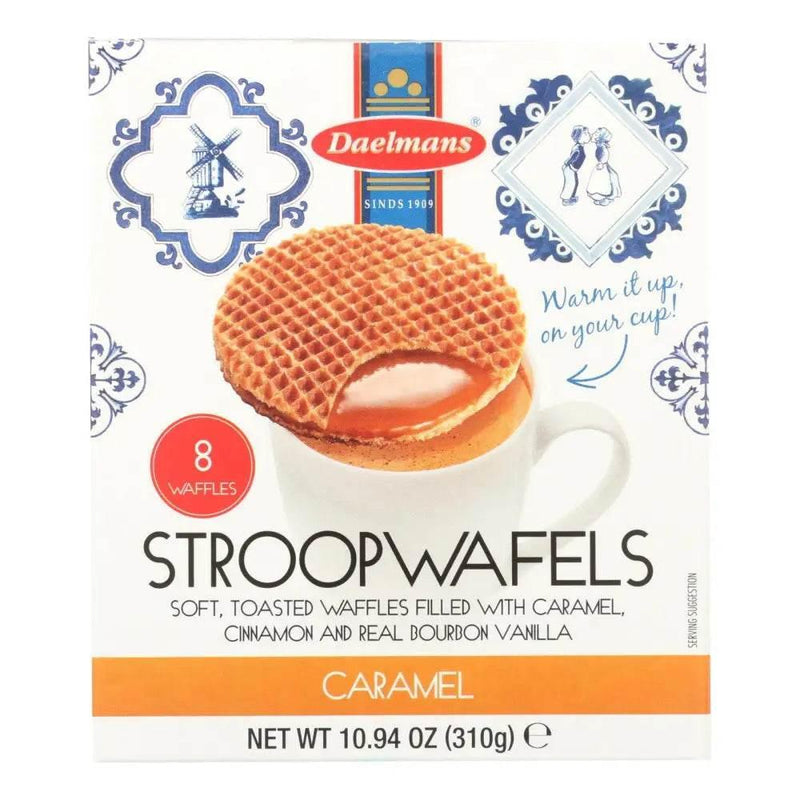 Daelmans, Stroop Wafels, Caramel - Case Of 8 - 10.94 Oz - Estalios