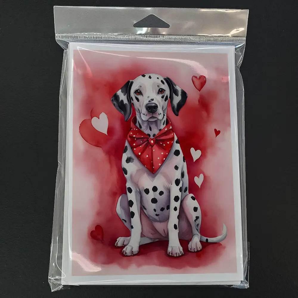 Dalmatian Valentine Cheer Cards for Fun-Filled Love - Estalios
