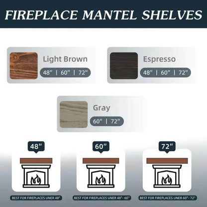 Dark Elegance Elevate Your Space with Floating Shelf Upgrade - Estalios