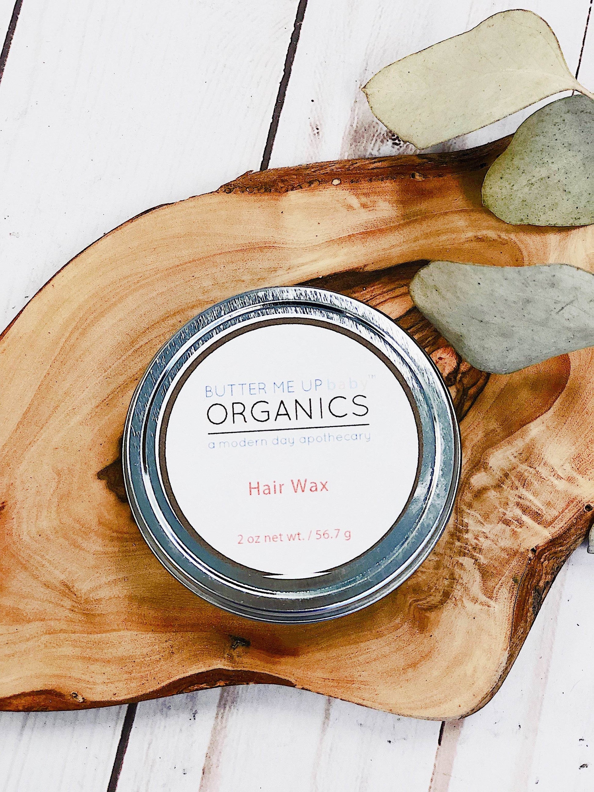 Organic Hair Wax for Babies, Children and Adults Safe Styling - Estalios