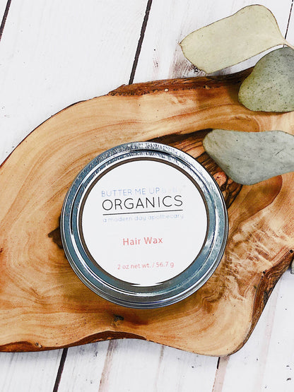 Organic Hair Wax for Babies, Children and Adults Safe Styling - Estalios