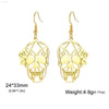 Dawapara Skull Earrings Gothic Dangle for Halloween Style - Estalios