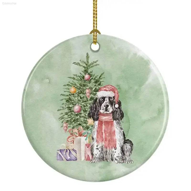 Dazzling Dog Ornament: Paw-some Holiday Cheer! - Estalios