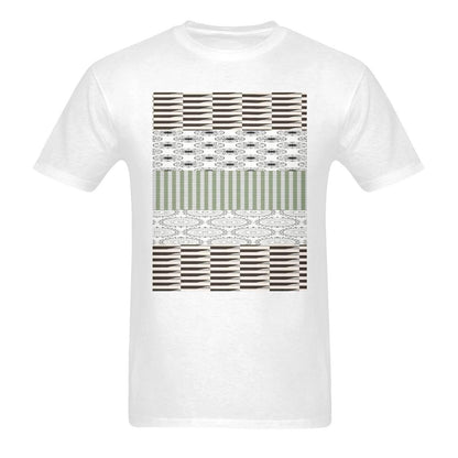 Men Heavy Cotton T-Shirt Front Print Made in USA - Estalios