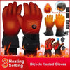 DC Rechargeable Electric Heated Hand Warmer 3 Heat Levels Heated Gloves Heated Motorcycle Gloves Touch Screen Winter Ski Gloves - Estalios