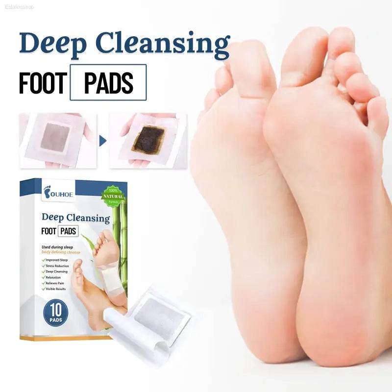 Deep Cleansing Foot Pads to Relieve Stress and Fatigue - Estalios