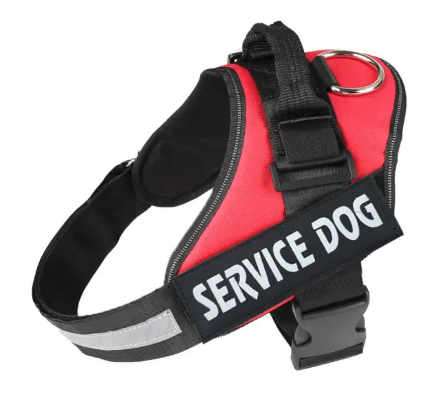 Personalized Dog Harness NO PULL Reflective Breathable Adjustable Pet Harness Vest For Small Large Dog Custom Patch Pet