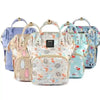 Diaper Bag Backpack For Moms Waterproof Travel Design - Estalios