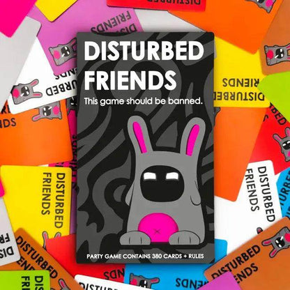 Disturbed Friends Party Game Box Unleash Crazy Fun Tonight - Estalios