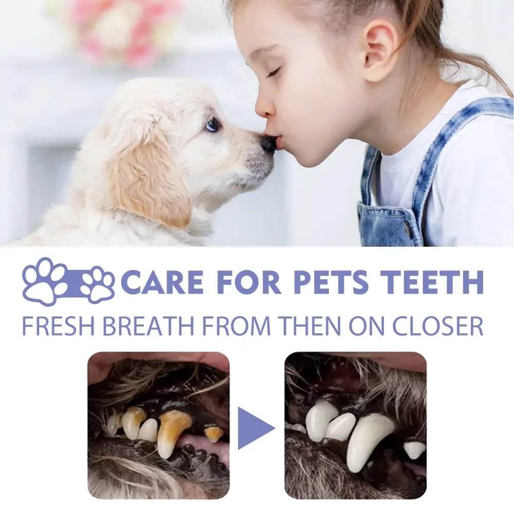 Dog And Cat Tooth Cleaning Spray For Fresh Breath - Estalios