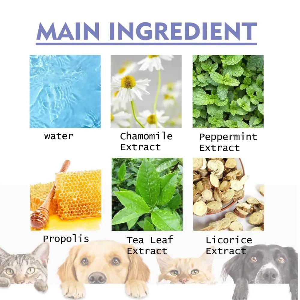 Dog And Cat Tooth Cleaning Spray For Fresh Breath - Estalios