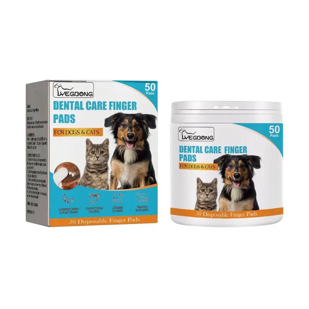 Dog Cat Tooth Cleaning Finger Set for Fresh Breath - Estalios