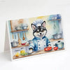 Dog Chef Cards: Pawsome Watercolor Art! Packaged Dog Chef Watercolor Art Brings Culinary Canine Charm to your Fingertips. these Delightful Watercolor Dog Chef Cards - Estalios