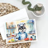 Dog Chef Cards: Pawsome Watercolor Art! Packaged Dog Chef Watercolor Art Brings Culinary Canine Charm to your Fingertips. these Delightful Watercolor Dog Chef Cards - Estalios