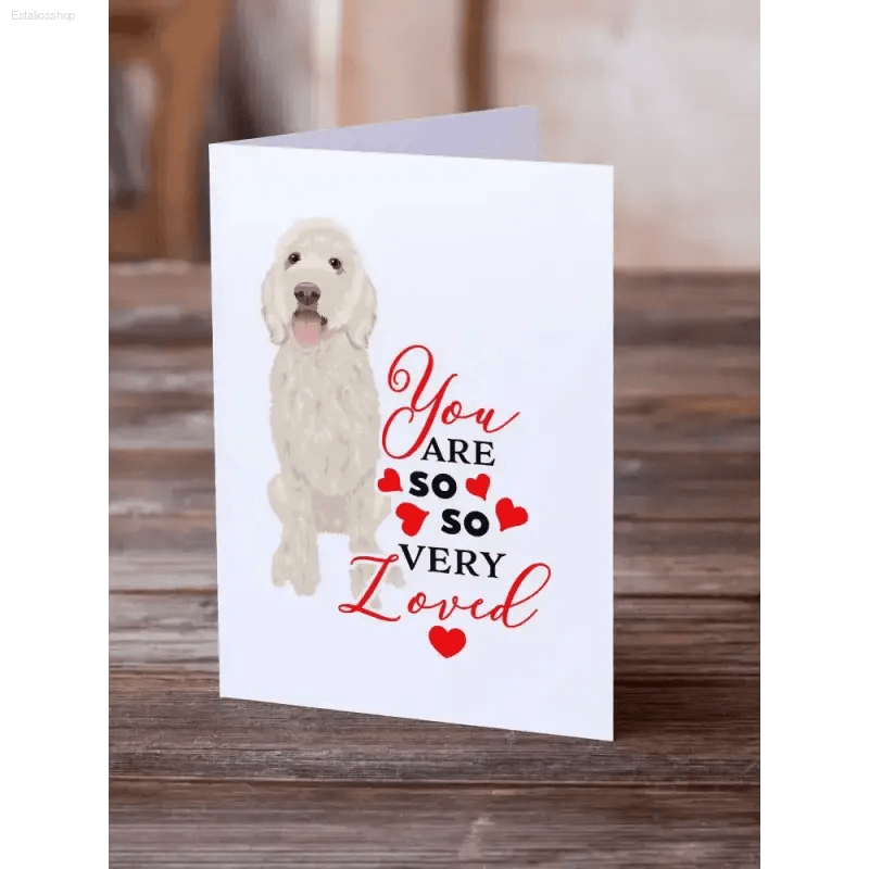 Doggy Devotion Cards: Unleash the Love! Share your Heartfelt Emotions with our Charming Doggy Devotion Cards! these Adorable Cards Feature Delightful Doggy - Estalios