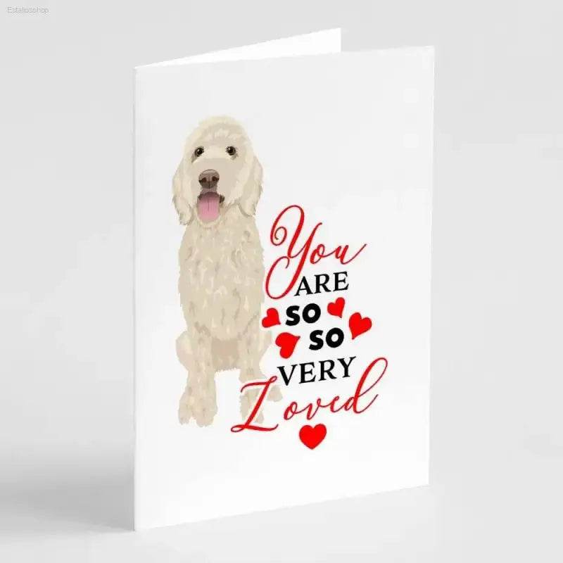 Doggy Devotion Cards: Unleash the Love! Share your Heartfelt Emotions with our Charming Doggy Devotion Cards! these Adorable Cards Feature Delightful Doggy - Estalios