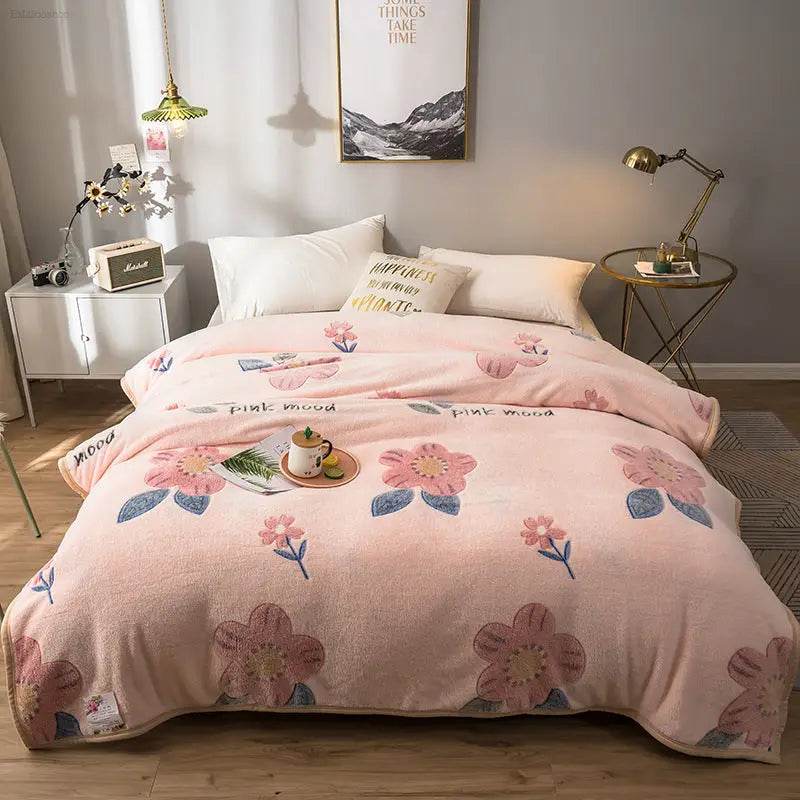 Double Bed Single Air Conditioning Nap Blanket - Estalios