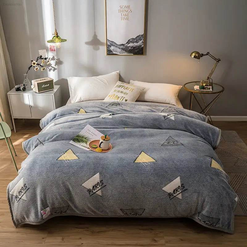 Double Bed Single Air Conditioning Nap Blanket - Estalios