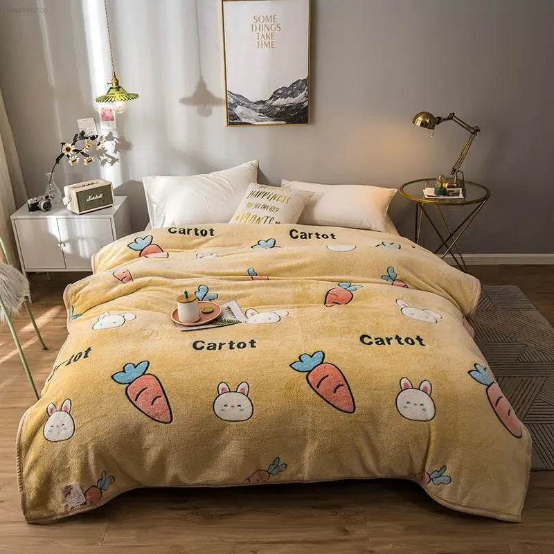 Double Bed Single Air Conditioning Nap Blanket - Estalios