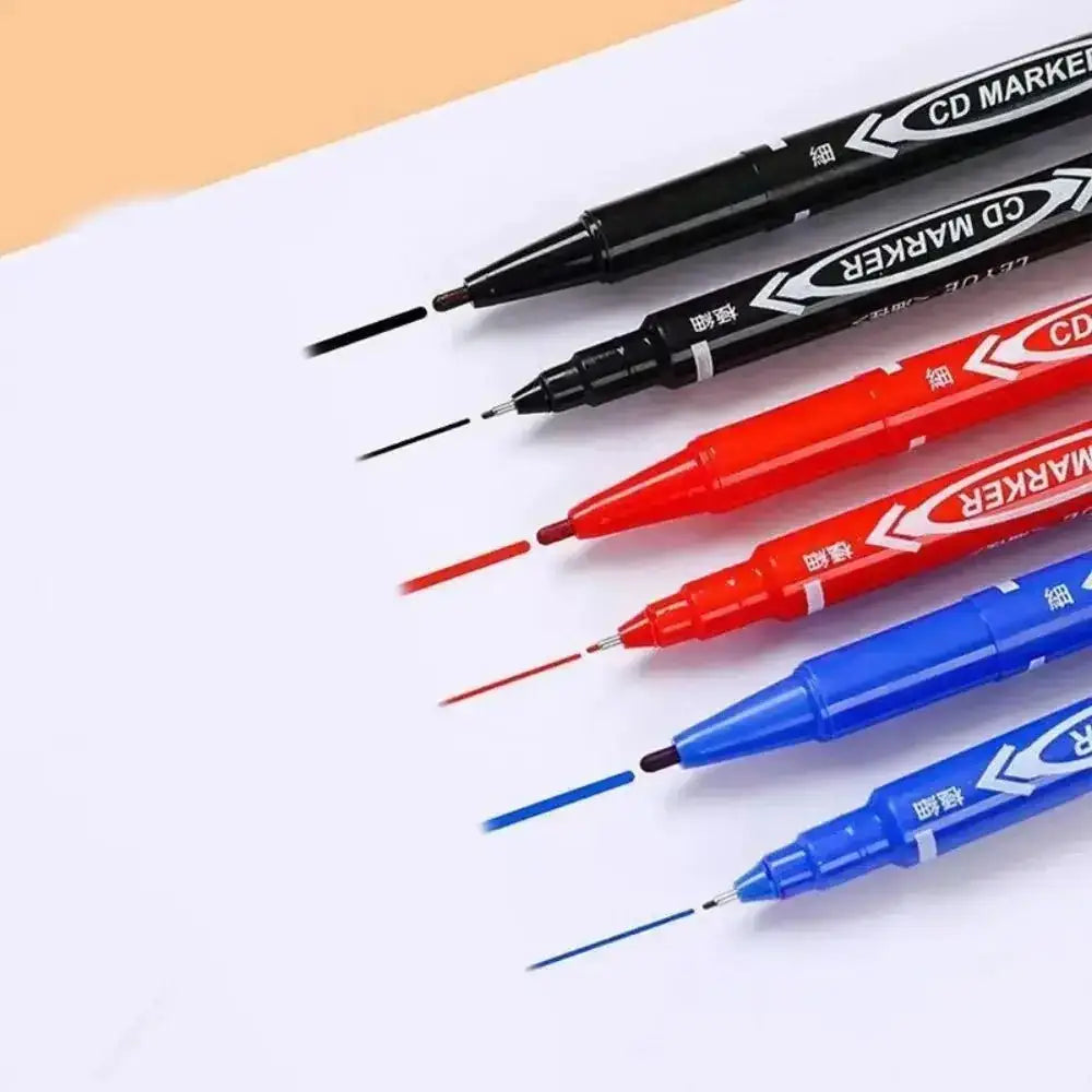 Colorful permanent markers pens with fine tips for versatile artwork and manga projects