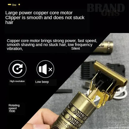 Dragon Gold Hair Trimmer Clippers