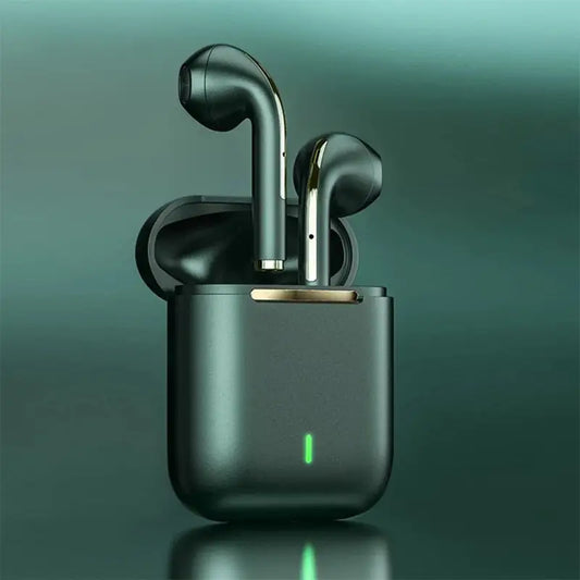 Dragon J-Max Bluetooth Earbuds and charging case for ultimate wireless listening