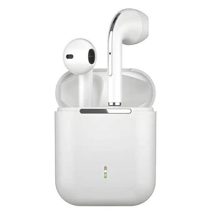 Rock On with White Wireless Earbuds for All-Day Sound - Estalios