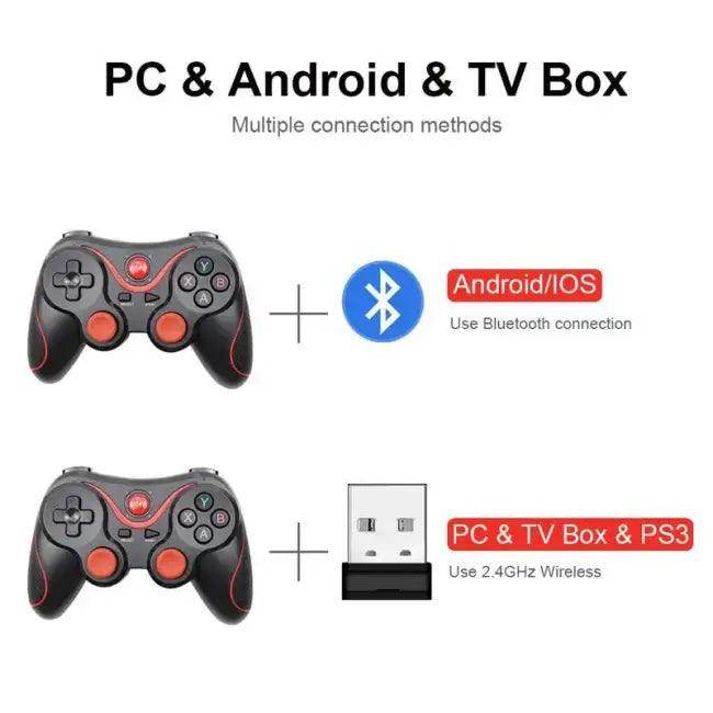 Dragon TX3 Wireless Bluetooth Mobile Gaming Controller With Mount - Estalios