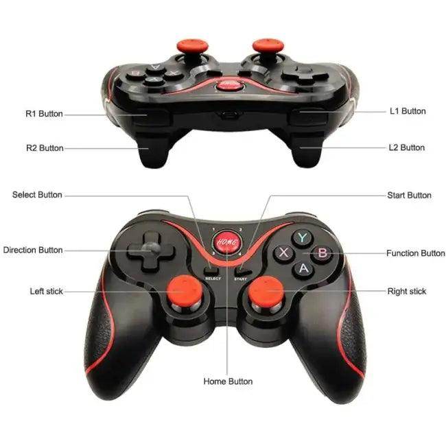 Dragon TX3 Wireless Bluetooth Mobile Gaming Controller With Mount - Estalios