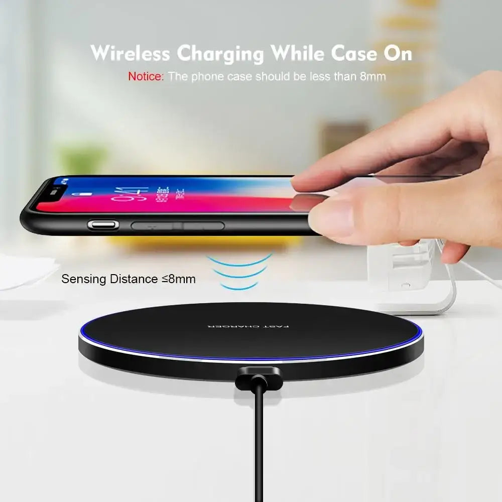 Dragon W9 30W Fast Wireless Charging Pad for easy and quick 30W wireless charging