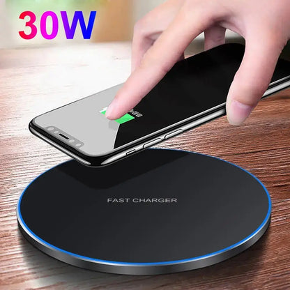 Black Dragon W9 30W Fast Wireless Charging Pad for quick and easy 30W wireless charging