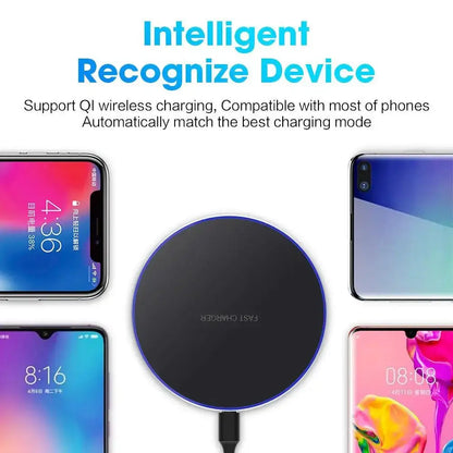 Dragon W9 30W Fast Wireless Charging Pad for quick and easy wireless charging