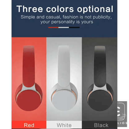 Sleek Black & Gold Over-Ear Wireless Headphones for Ultimate Sound - Estalios