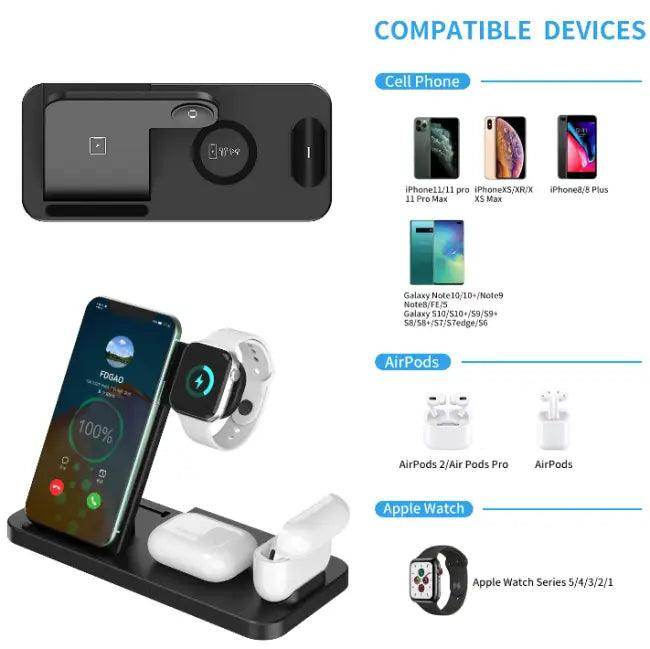 Dragon Wireless Charging Station for Samsung Phones Convenience - Estalios