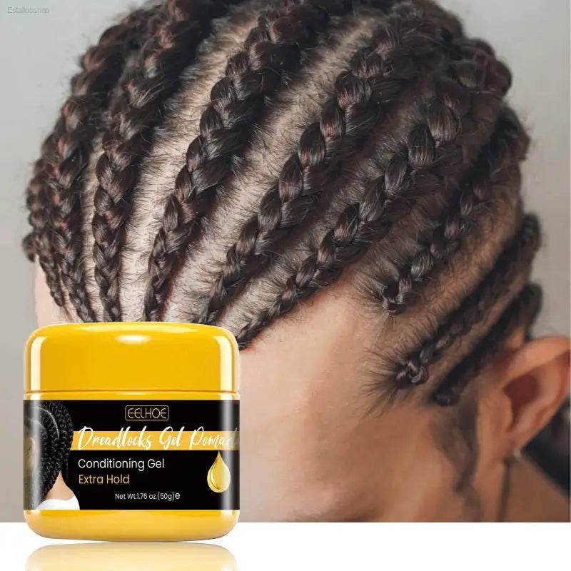 Dreadlocks Gel Wax for Long Lasting Moisture and Shine - Estalios