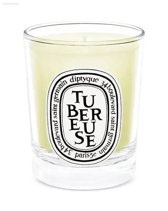 🌸 Dreamy Elegance – DIPTYQUE Tuberose Scented Candle | Indulge in Luxurious Fragrance for a Relaxing Atmosphere - 2.4 oz
