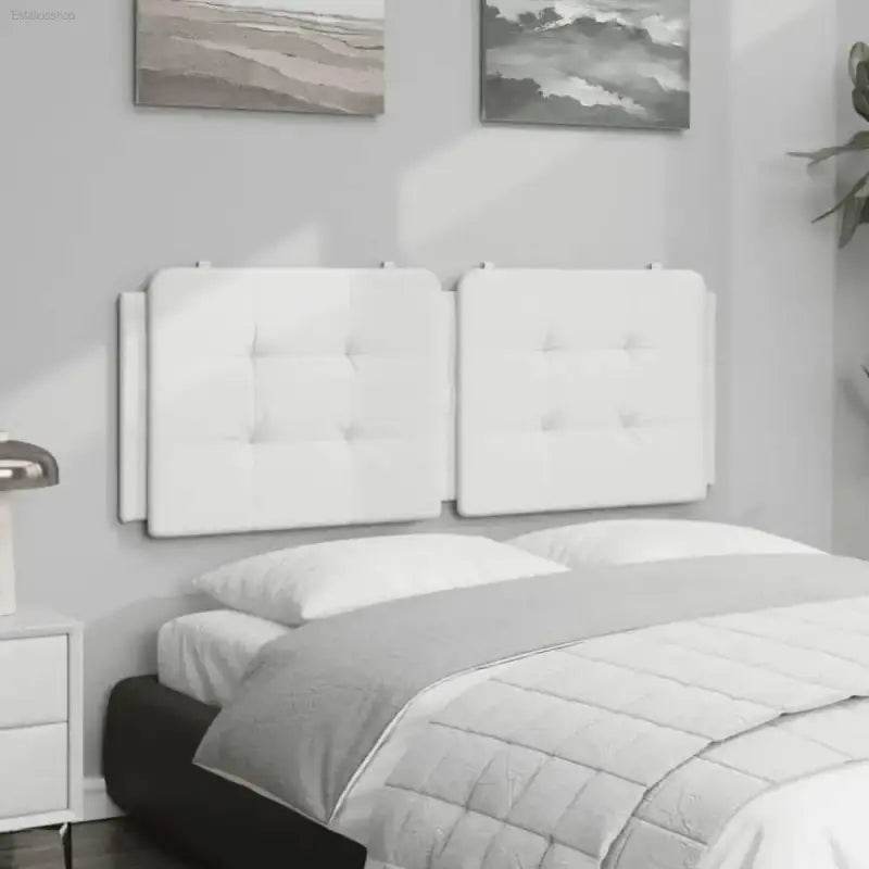 Dreamy White Headboard Cushion Oasis! - Estalios