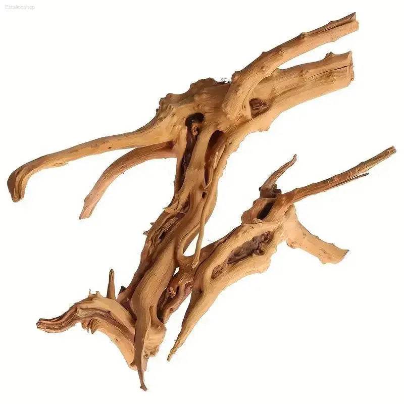 Driftwood Cuckoo Roots Cylinder Aquarium Ornament 7-25CM - Estalios