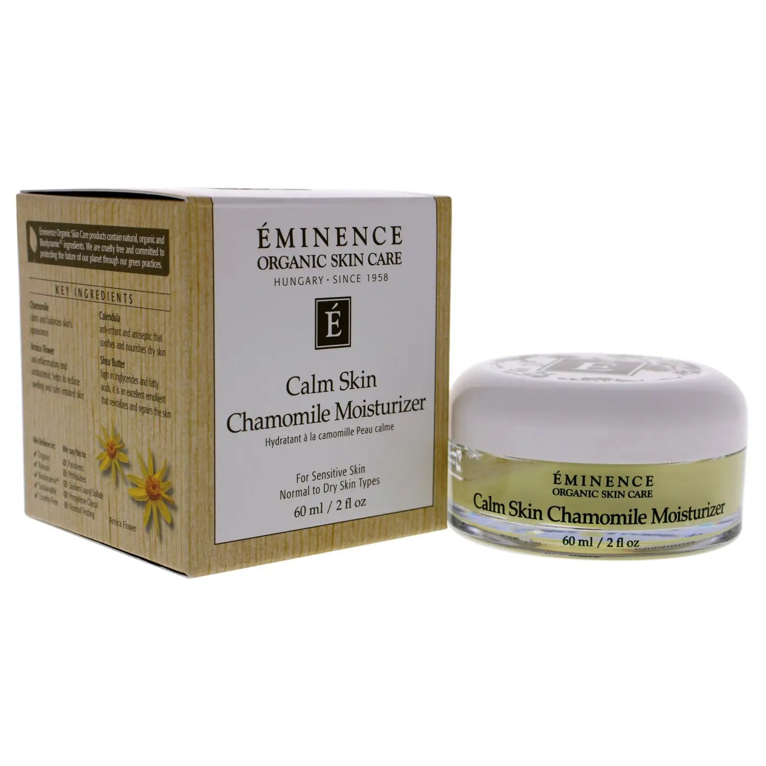 Eminence Calm Skin Chamomile Moisturizer for Sensitive Skin Relief