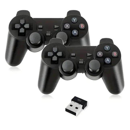Ultimate Dual Controller Setup with 4GHz Wireless Gamepads - Estalios