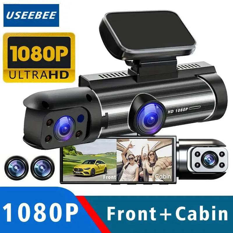 Dual Lens Car DVR FHD 1920*1080P Dash Camera Drive Recorder - Estalios