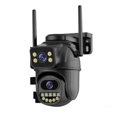 Experience Ultimate Security with Dual Lens Outdoor Camera - Estalios