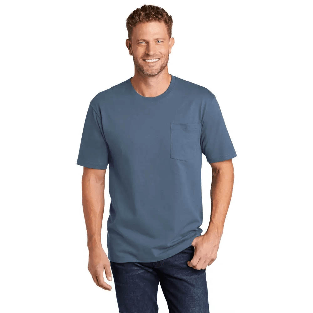 Durable CornerStone Workwear Pocket Tee CS430 for Tough Jobs - Estalios