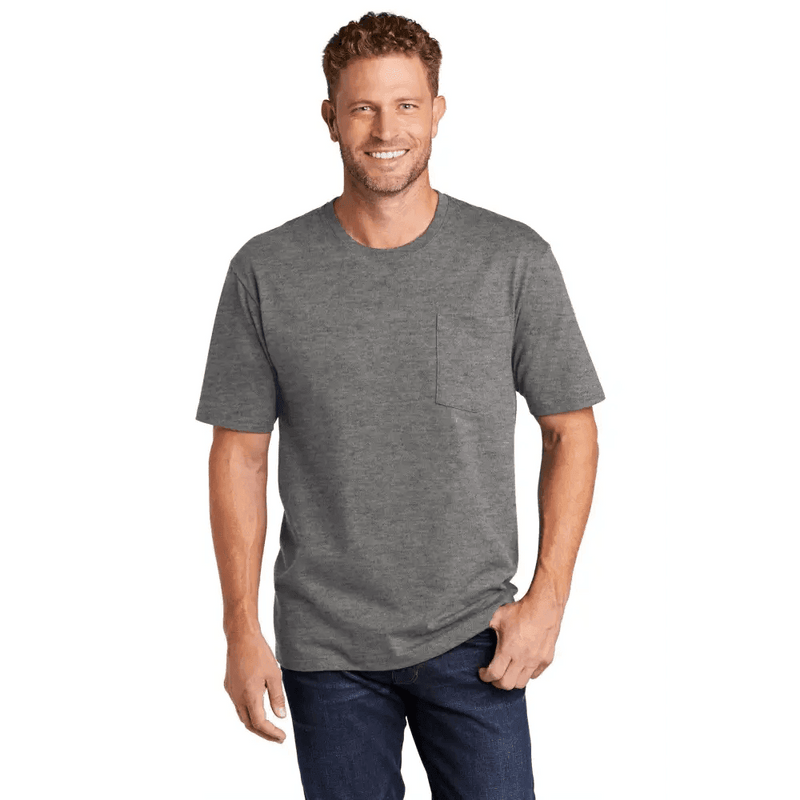 Durable CornerStone Workwear Pocket Tee CS430 for Tough Jobs - Estalios