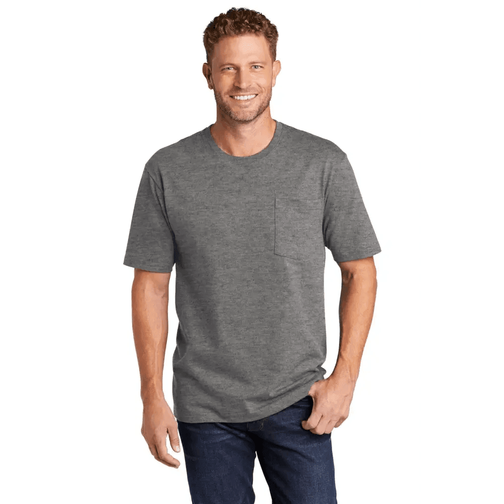 Durable CornerStone Workwear Pocket Tee CS430 for Tough Jobs - Estalios
