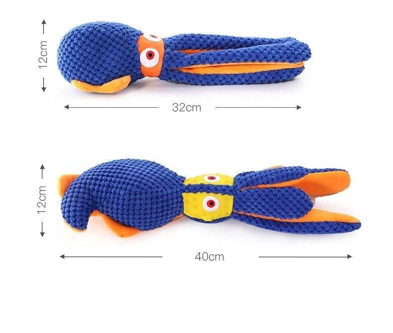 Octo-Mania: Blue and Orange Plush Pals! Dive into fun with our vibrant Blue and Orange Plush Octopuses! These adorable toys are perfect - Estalios
