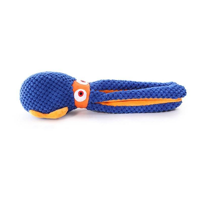 Octo-Mania: Blue and Orange Plush Pals! Dive into fun with our vibrant Blue and Orange Plush Octopuses! These adorable toys are perfect - Estalios